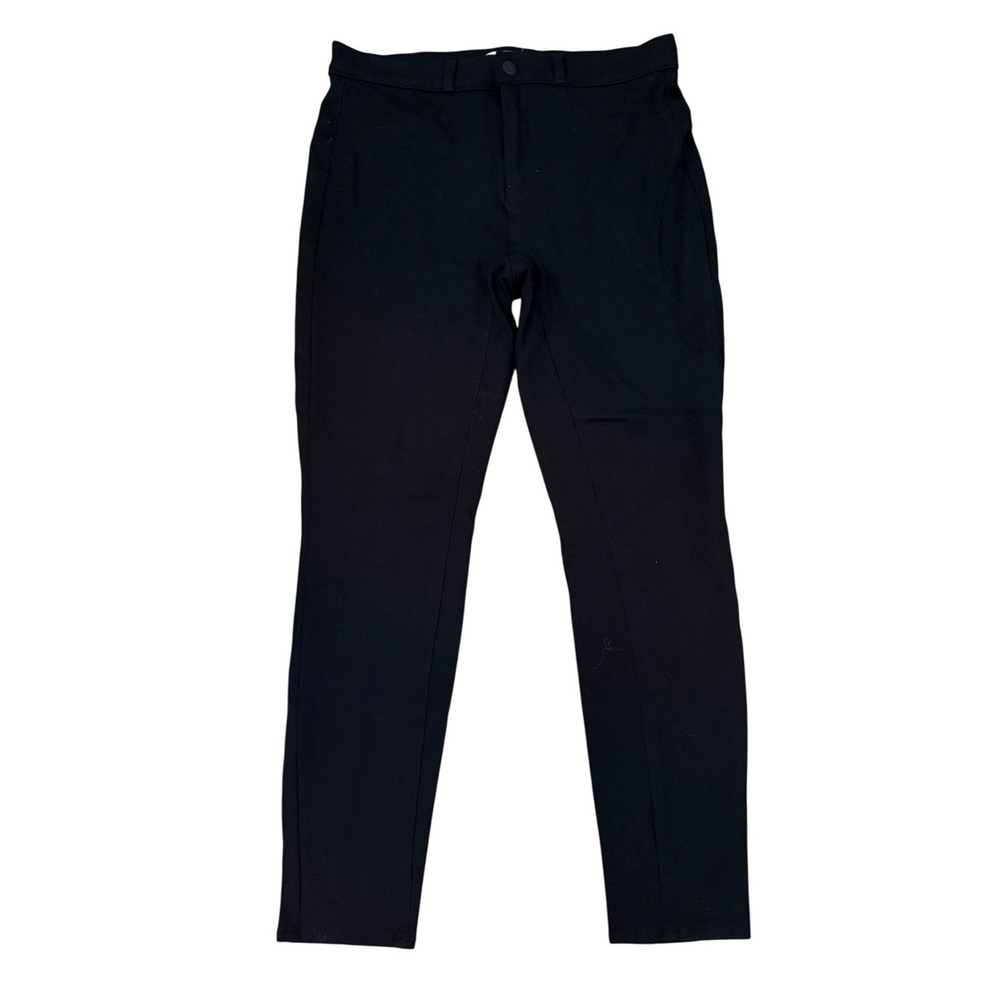L'Agence Ponte Pants Black High Rise Slim Skinny Women's 29 Stretch Designer